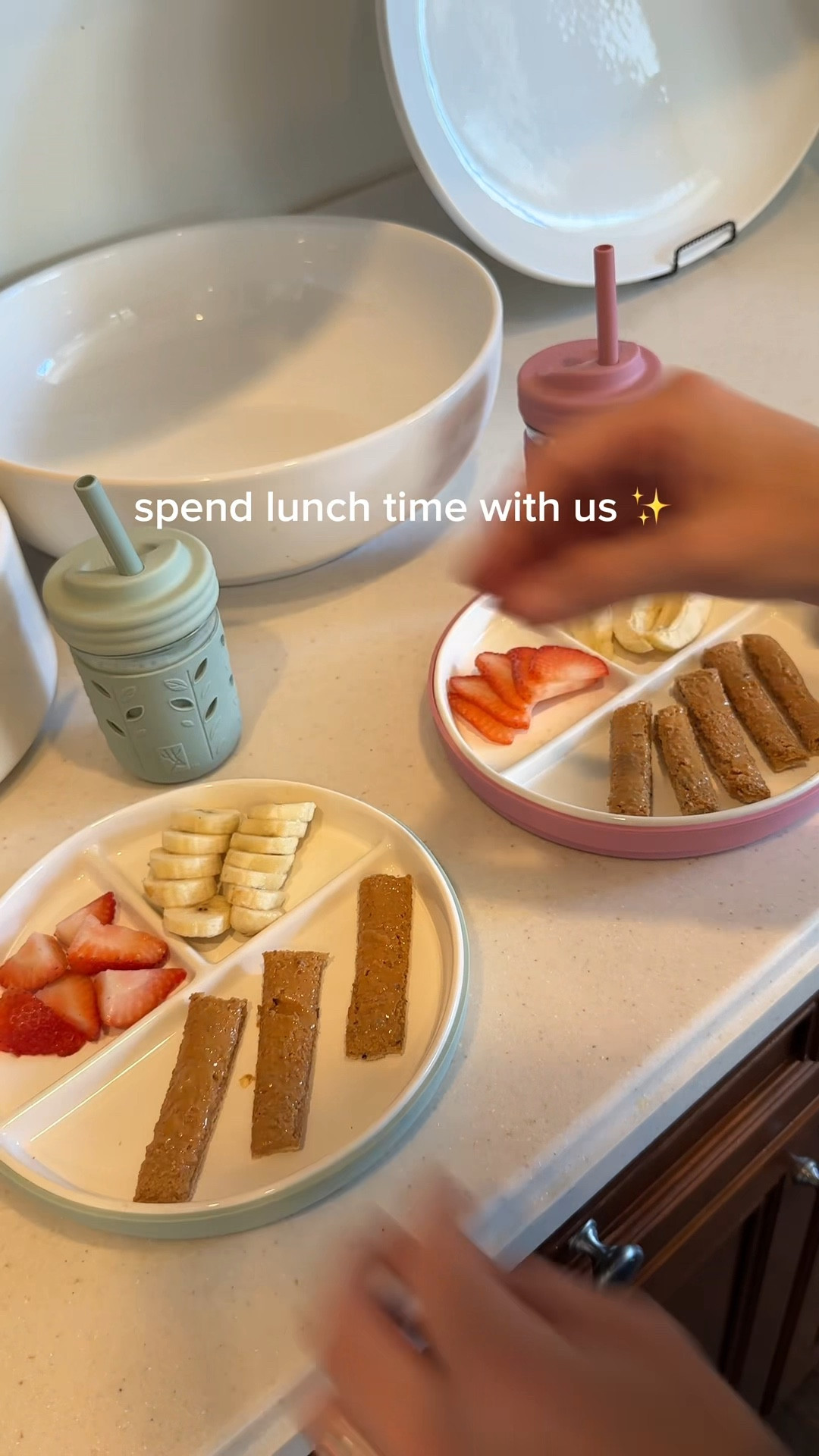 My toddler can’t stop obsessing over his new dinnerware from Elk and Friends  and he loves that he gets his own color set that is separate from his sister 🍽️ 

#elkandfriends #nontoxic #toddler #momtok #kidsdinnerware #LTKmom #nontoxicliving #toddlereatingessentials #amazonmusthave #siliconesleeve #ceramic #toddlerdinnerware #babyregistrymusthave