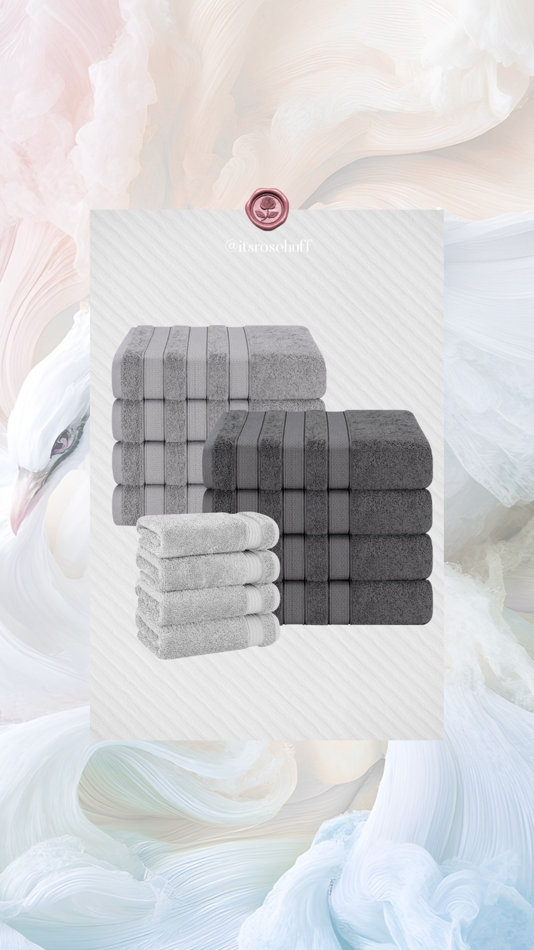 Bathroom refresh with these 100% Turkish cotton towels 🩶🤍

#LTKSaleAlert #LTKselfcare #LTKHome