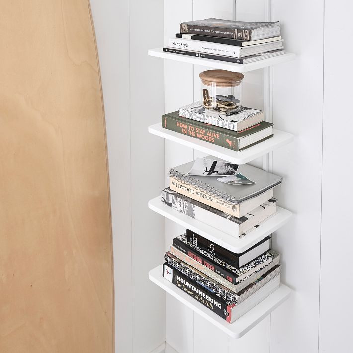 5 Tier Wall Shelf Tower | Pottery Barn Teen