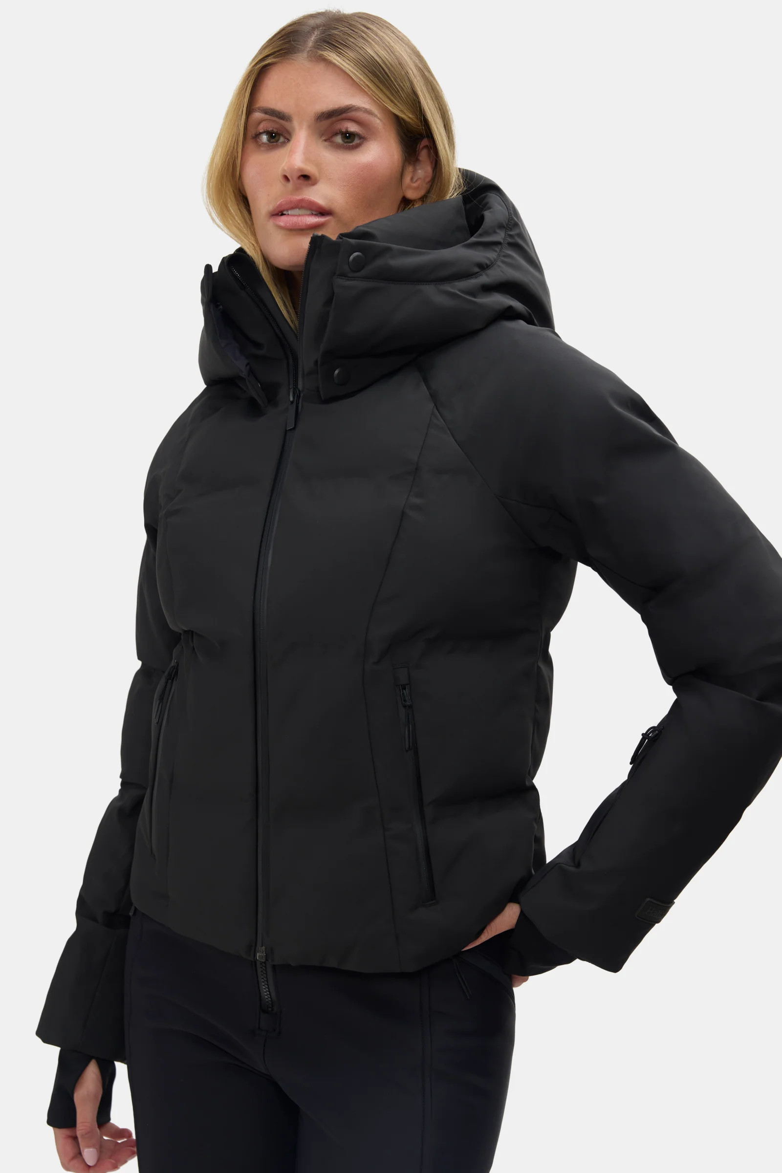 Georgie Puffer Jacket - XS / Black | Halfdays
