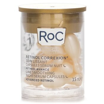 ROCRetinol Correxion Line Smoothing Night Serum Capsules 10x3.5ml/0.12oz | Strawberrynet