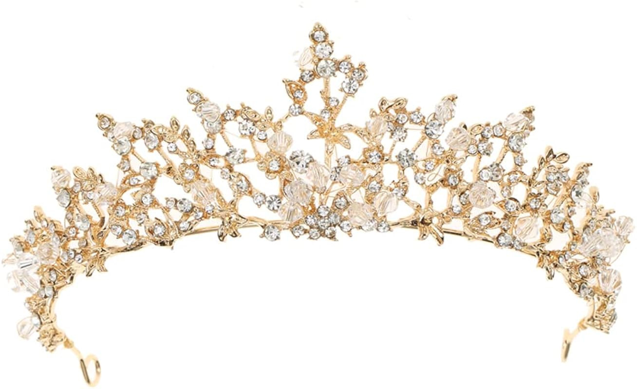 Tiara Crystal Crown for Bridal, Princess Tiara Wedding Tiara Crown for Wedding Prom Proms Pageant... | Amazon (DE)