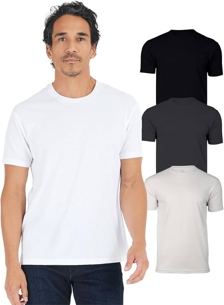 True Classic Tees | 3-Shirt Pack | Premium Fitted Men's T-Shirts | Crew Neck | Amazon (US)