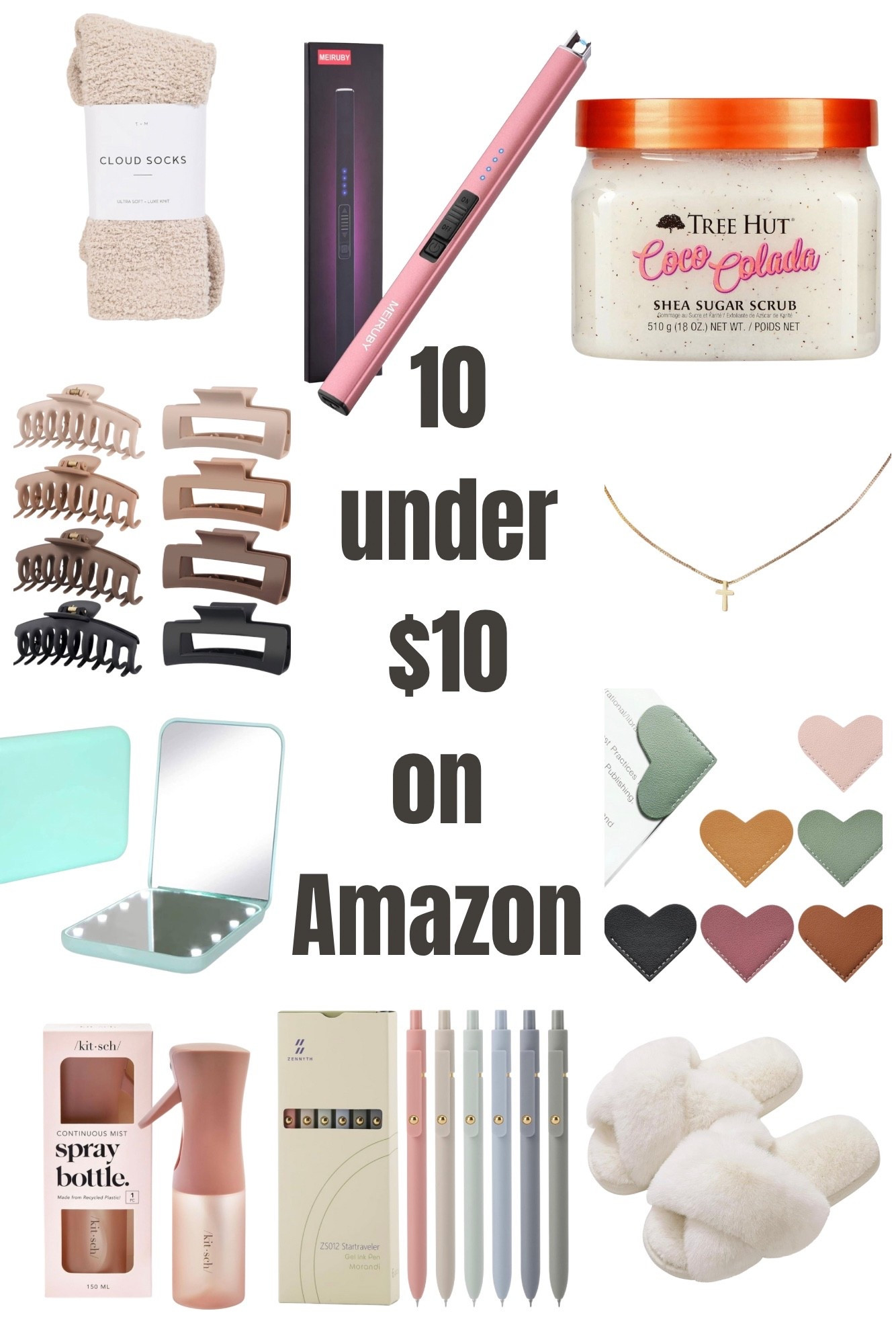 10 items under $10 on Amazon! Would make great gifts! 

#LTKFamily #LTKFindsUnder50 #LTKStyleTip