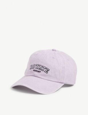 Logo-embroidered organic cotton baseball cap | Selfridges