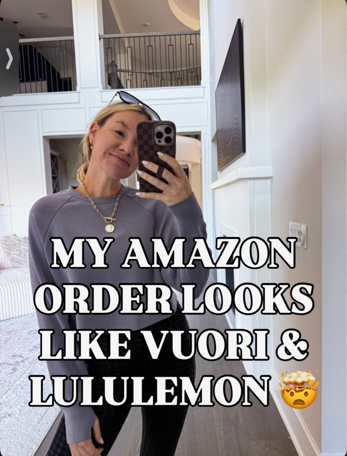 My Amazon order looks like lulu and Vuori!

#LTKActive #LTKmomlife