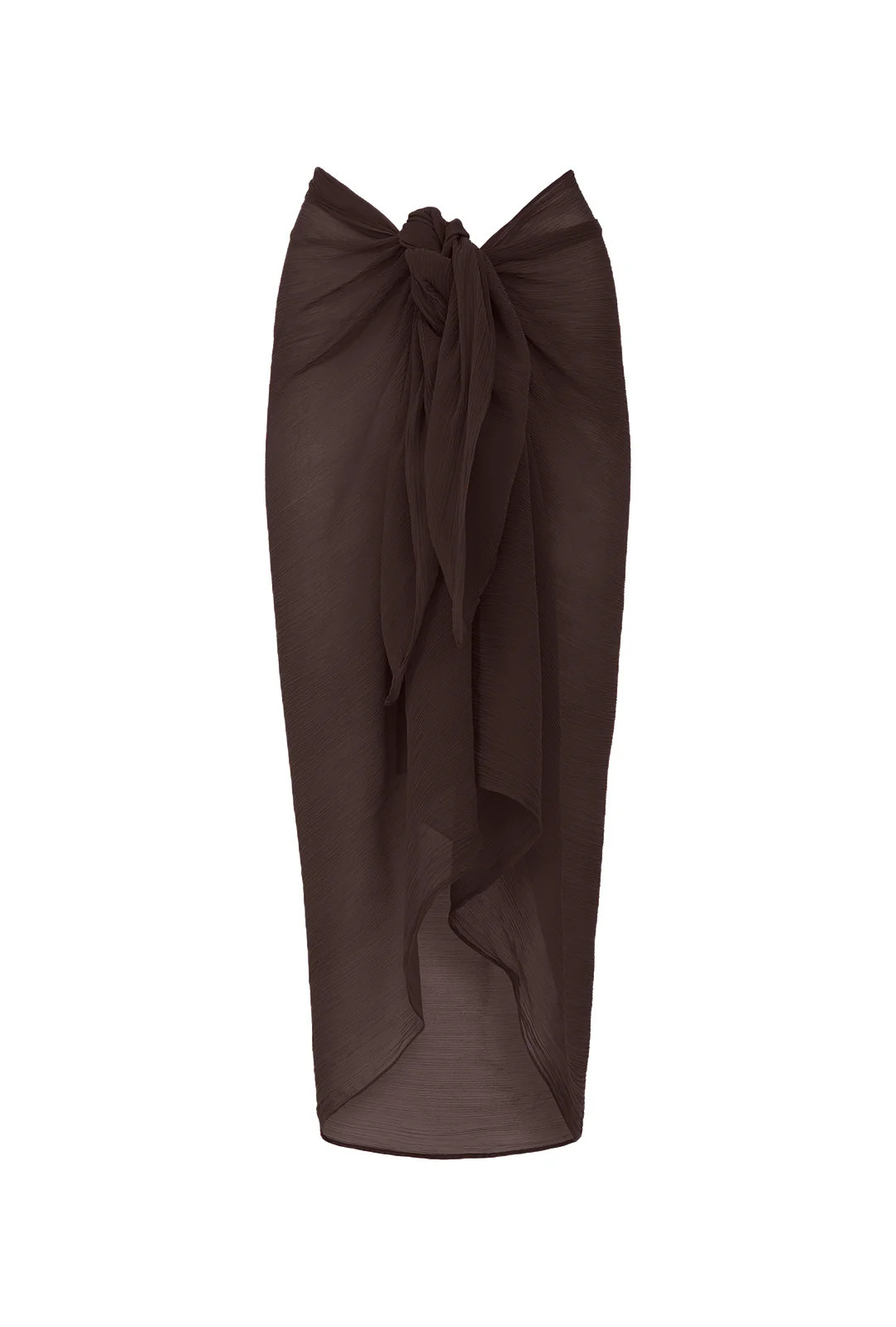 Santorini Sarong - Espresso | Away That Day