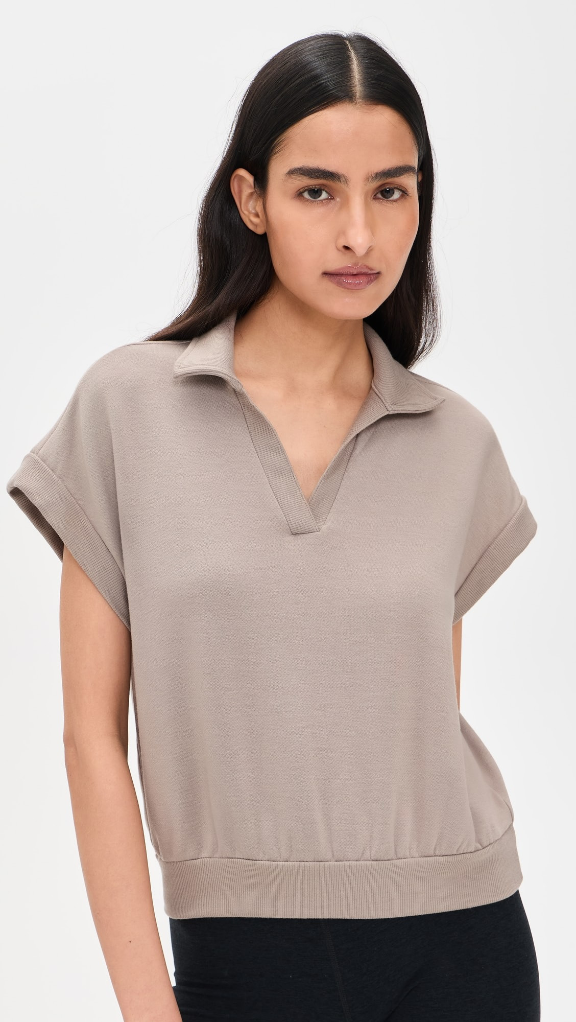 Evie Fleece Polo | Shopbop