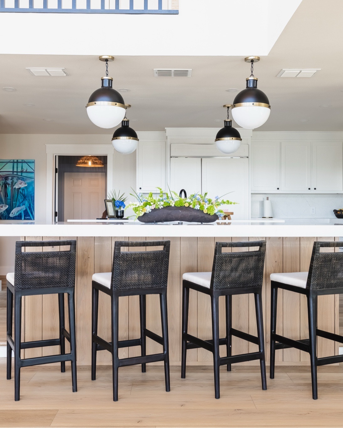 One island? Not for this client. 😉 While the double islands make a statement, it’s the thoughtfully layered details that bring the whole kitchen together. I’ve linked the pendants, counter stools, hardware, decor, and more! 🌿

#LTKHome #LTKSaleAlert #LTKfoodie