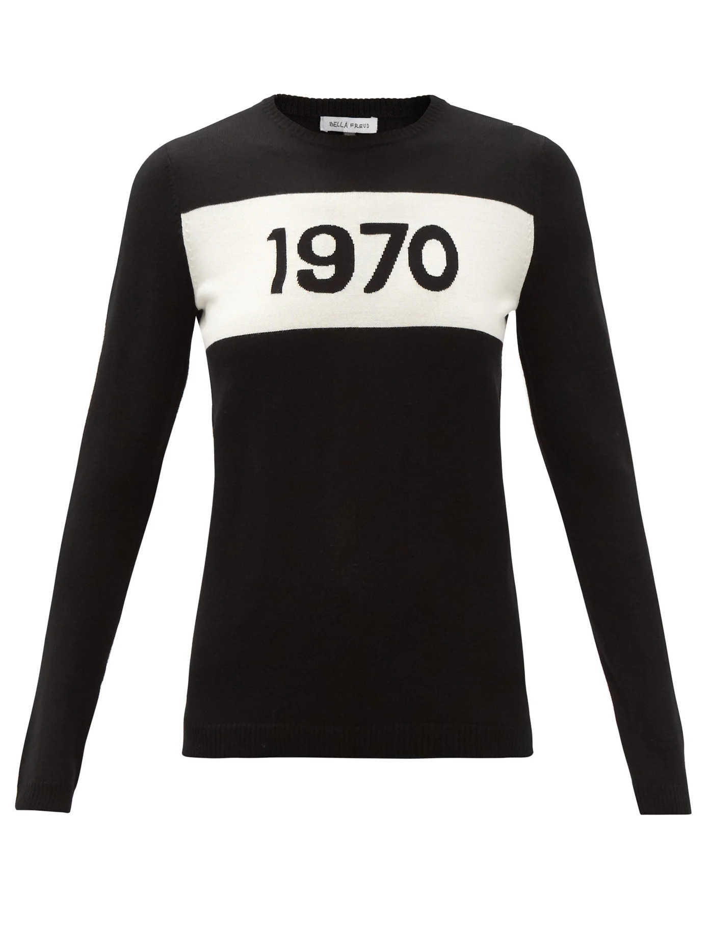 1970-intarsia wool sweater | Matches (UK)
