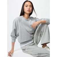Uniqlo - Cropped Sweatshirt - Grey | UNIQLO (UK)