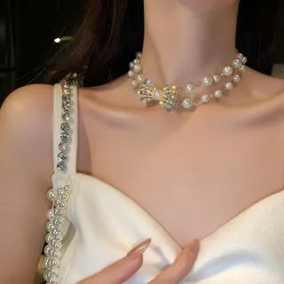 DREN - Faux Pearl Necklace | YesStyle | YesStyle Global