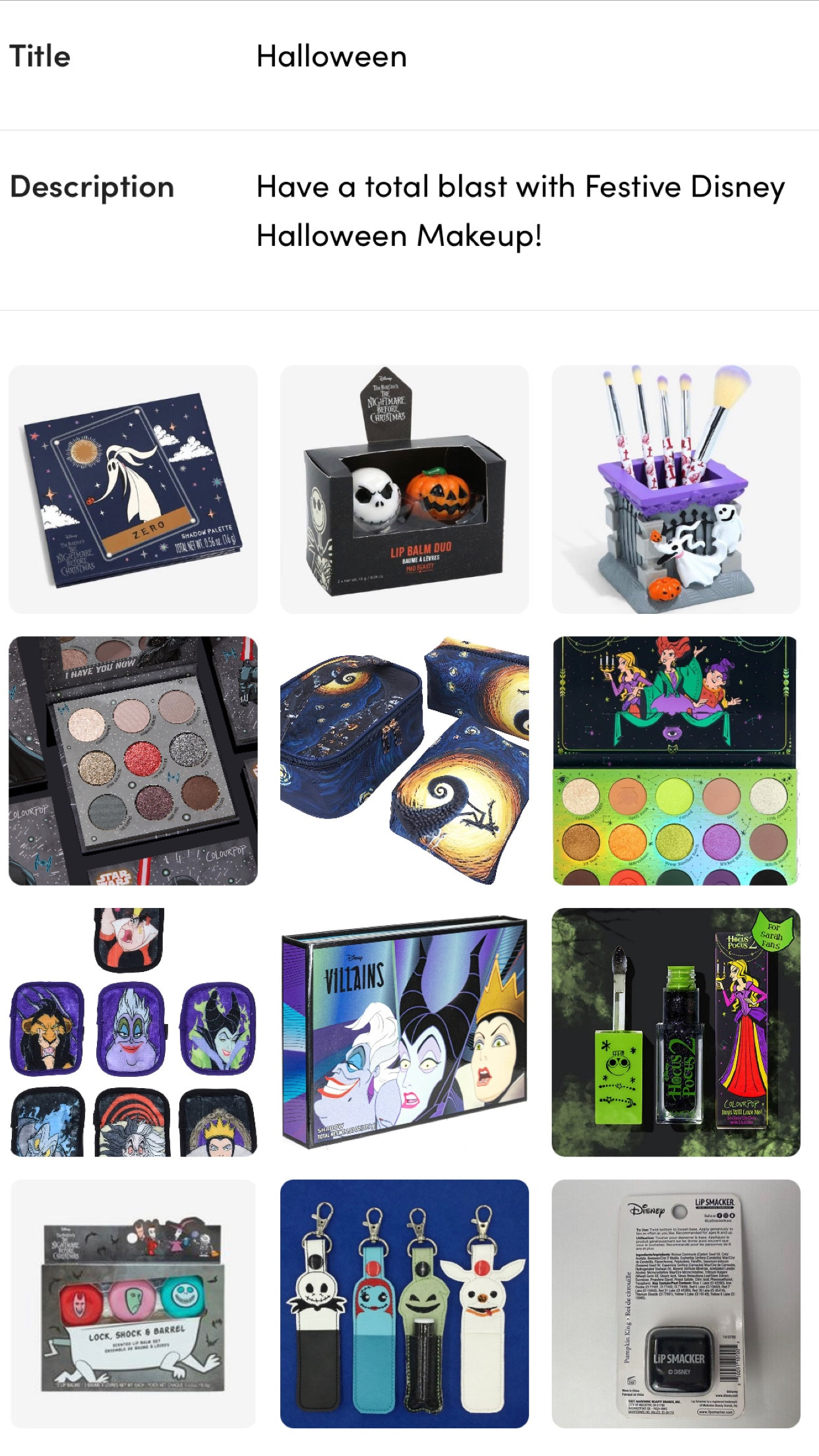 Disney Halloween Makeup Finds n 

#LTKFind #LTKSeasonal #LTKtravel