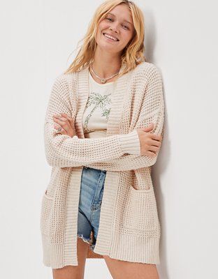 AE Long Cardigan | American Eagle Outfitters (US & CA)