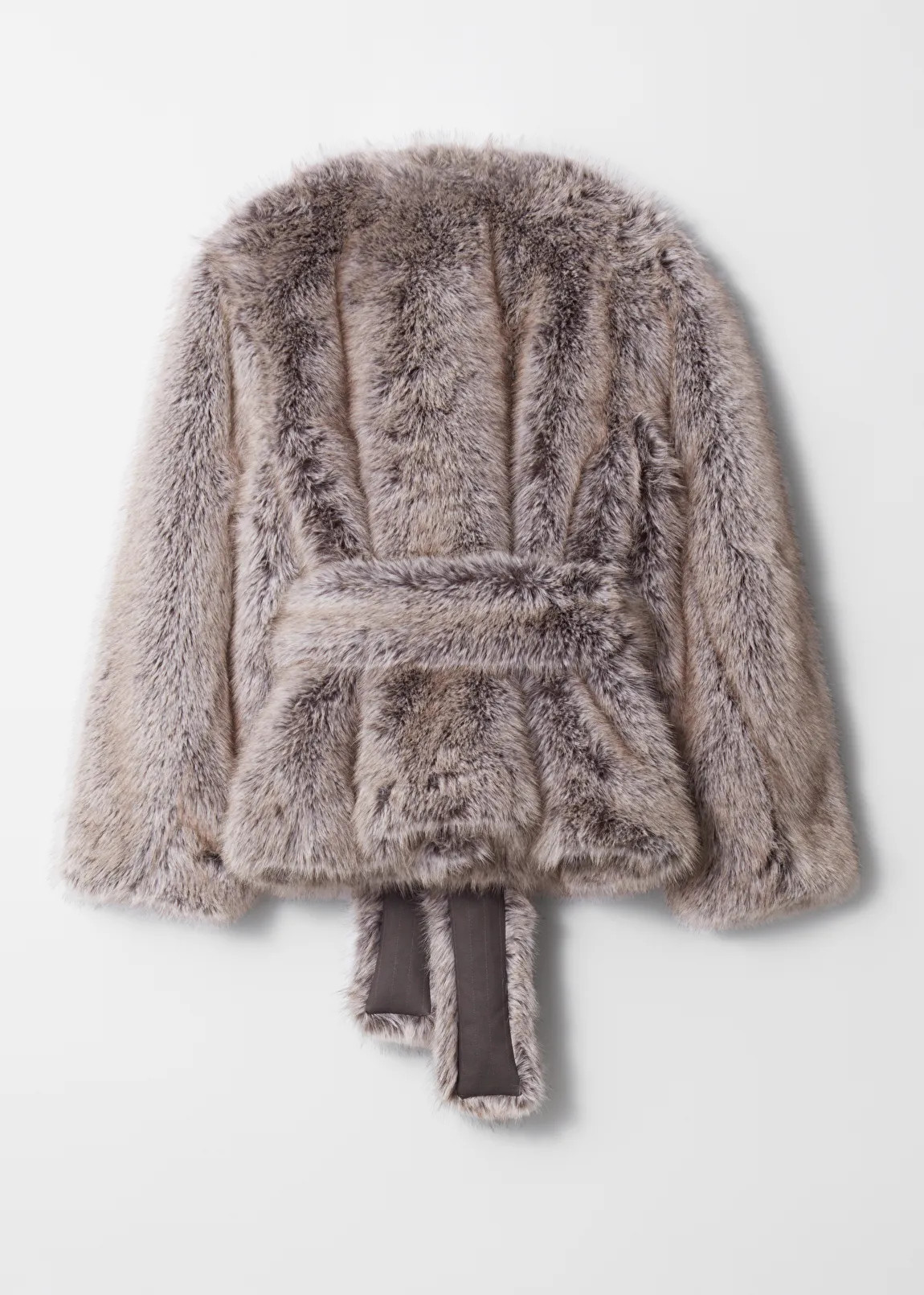 Belted Faux Fur Jacket | & Other Stories UK