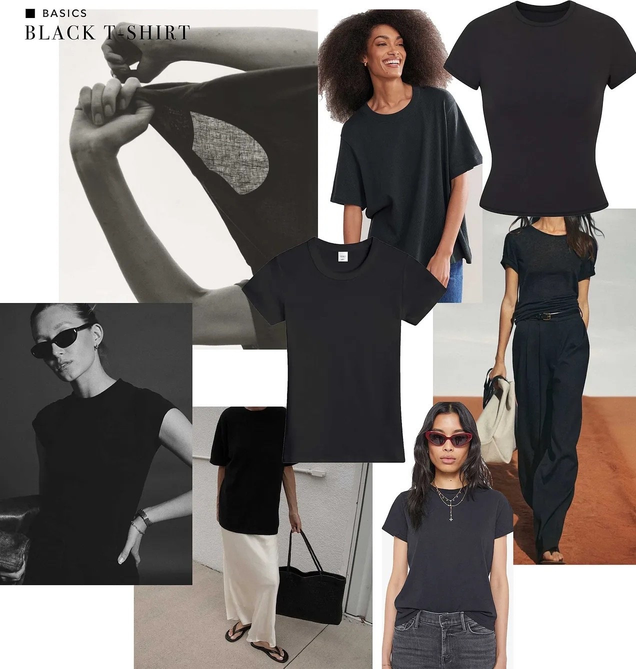 Favorite black tee round up