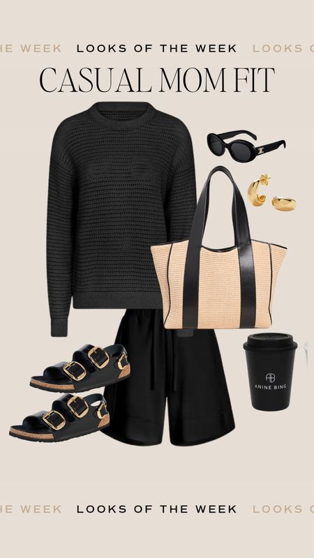Casual mom outfit for spring 