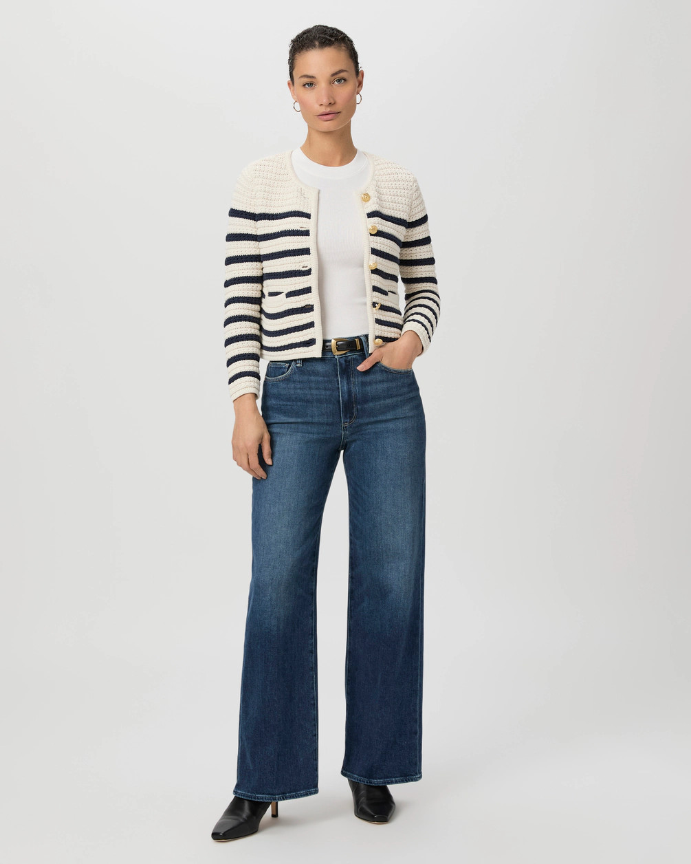 Anessa 31" Wide Leg Jean | Paige