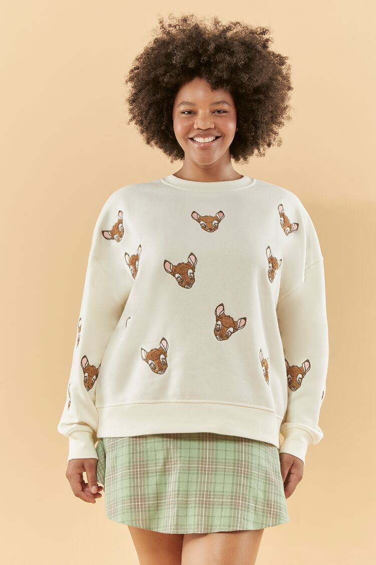 Plus Size Disney Bambi Pullover | Forever 21 | Forever 21 (US)
