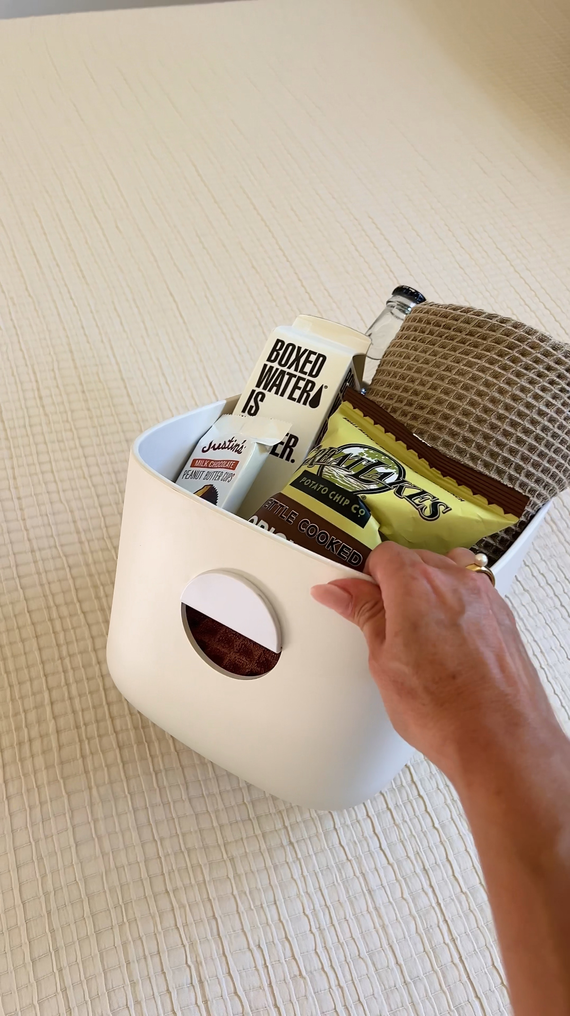 These are the perfect size bins to use as a welcome basket for guests this season! Available in a set of 2 from AllModern! They’re super sturdy and can be reused to corral toys and games! #allmodernpartner #modernmadesimple @allmodern

#LTKHome #LTKFindsUnder100 #LTKSeasonal