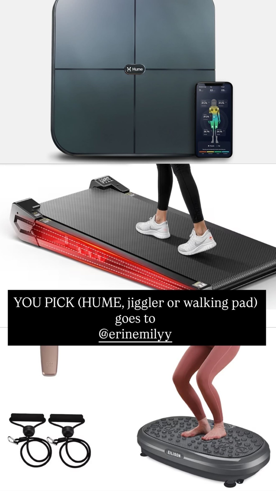 YOU PICK (HUME, jiggler or walking pad) goes to
@erinemilyy