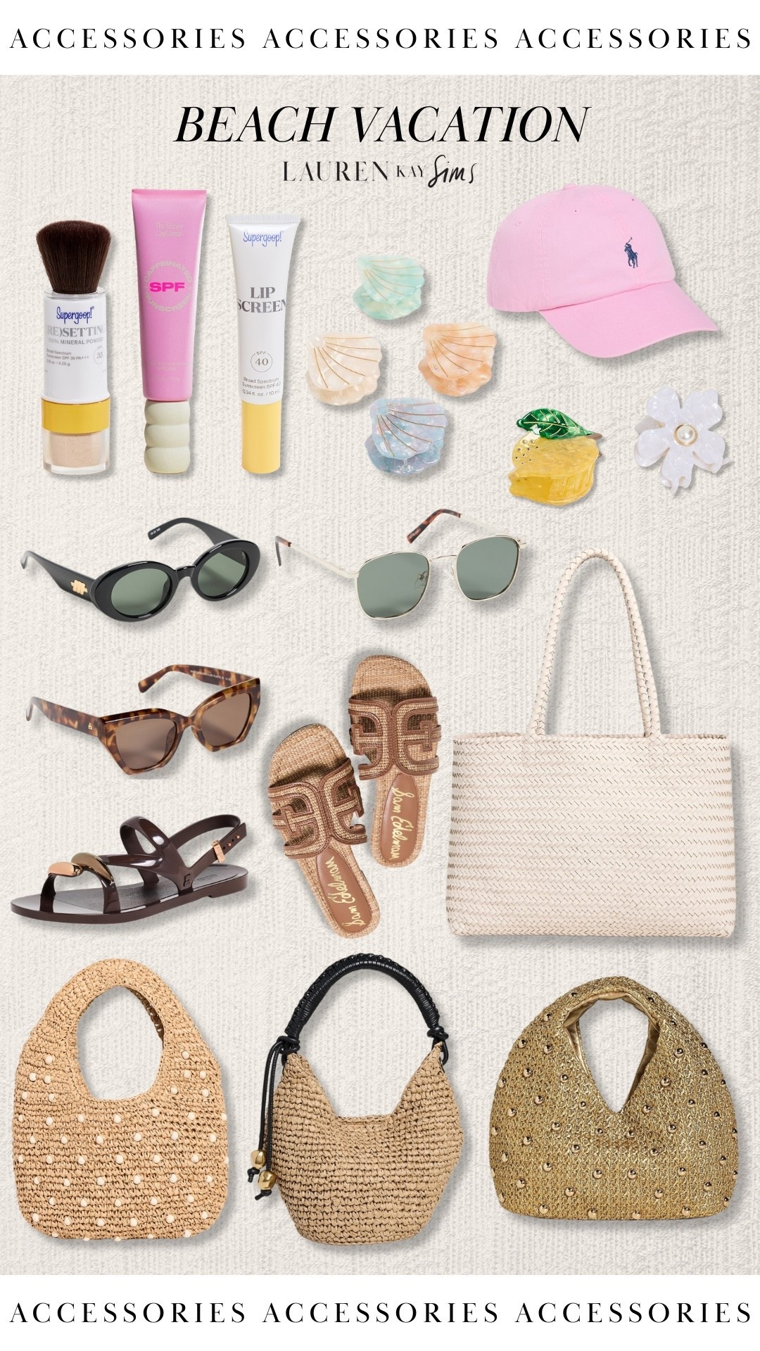 accessories for your next beach vacation!☀️

#LTKTravel #LTKFindsUnder50 #LTKSaleAlert