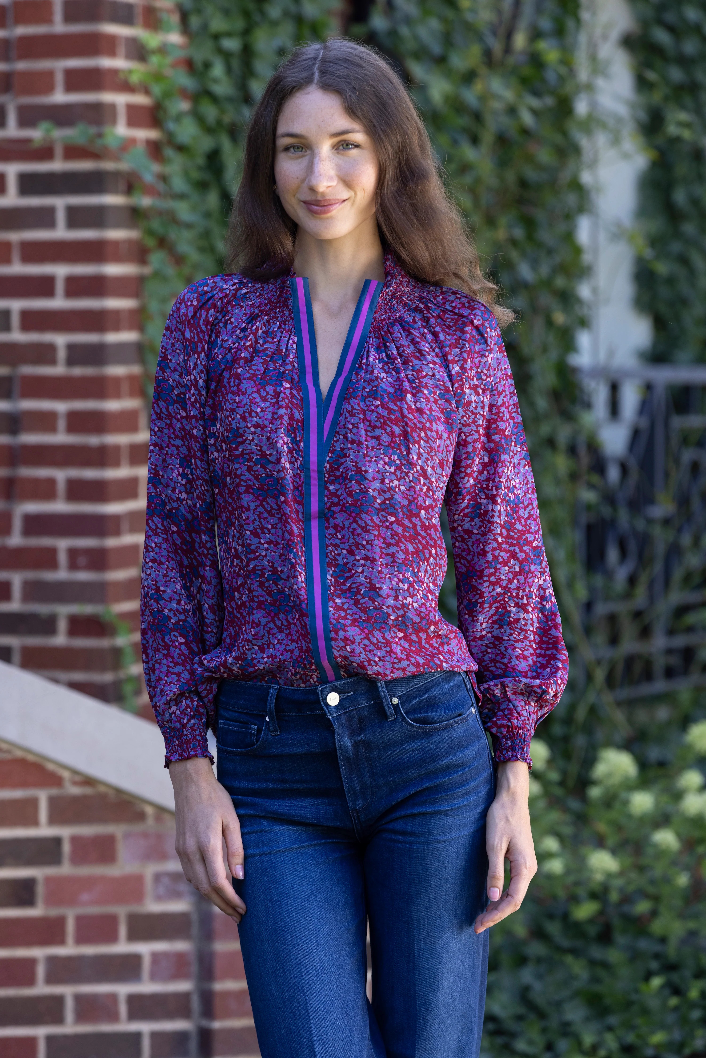 Aspen Full Sleeve Blouse | Rungolee LLC