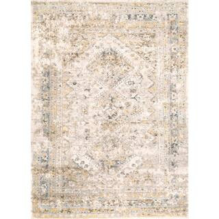 nuLOOM Shaunte Faded Vintage Gold 8 ft. x 10 ft. Area Rug CFDR05B-8010 - The Home Depot | The Home Depot