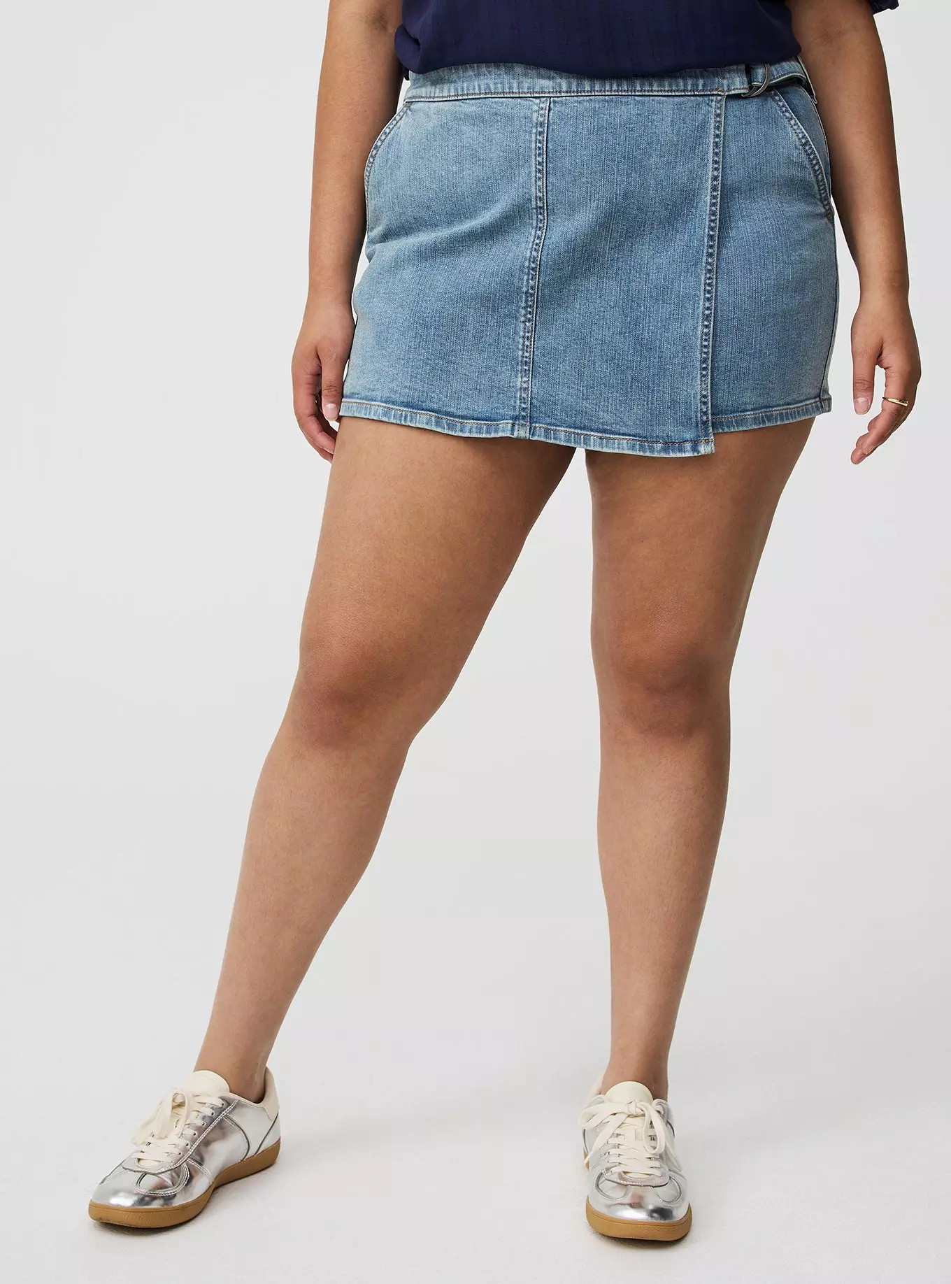 High-Rise Wrap-Front Skort | Torrid (US & Canada)
