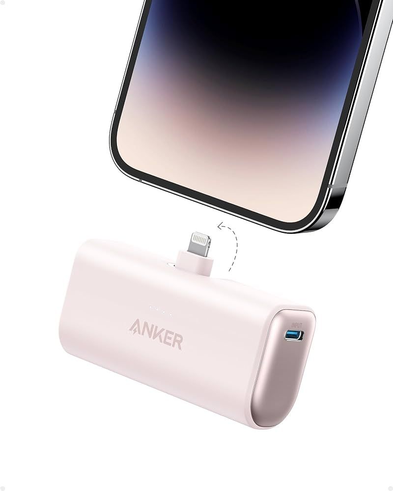 Anker Nano Portable Charger for iPhone • with Built-in MFi Certified Lightning Connector • Po... | Amazon (US)
