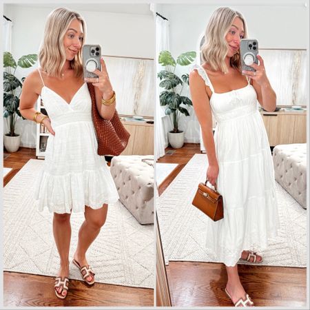 Under $60 White Dresses—size small in both! 5’4”—size 2/4

Dresses, white dresses, Nordstrom, summer fashion  

#LTKFindsUnder100 #LTKSaleAlert #LTKStyleTip
