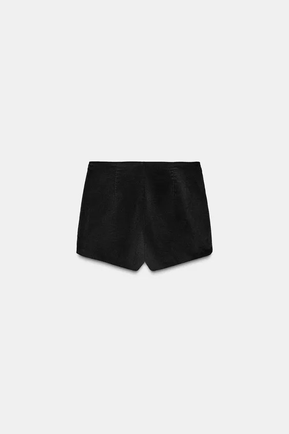 VELVET MINI SHORTS | Zara US