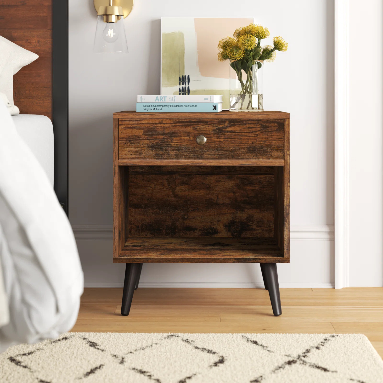 Mercury Row Vansant 1 - Drawer Nightstand & Reviews | Wayfair | Wayfair North America