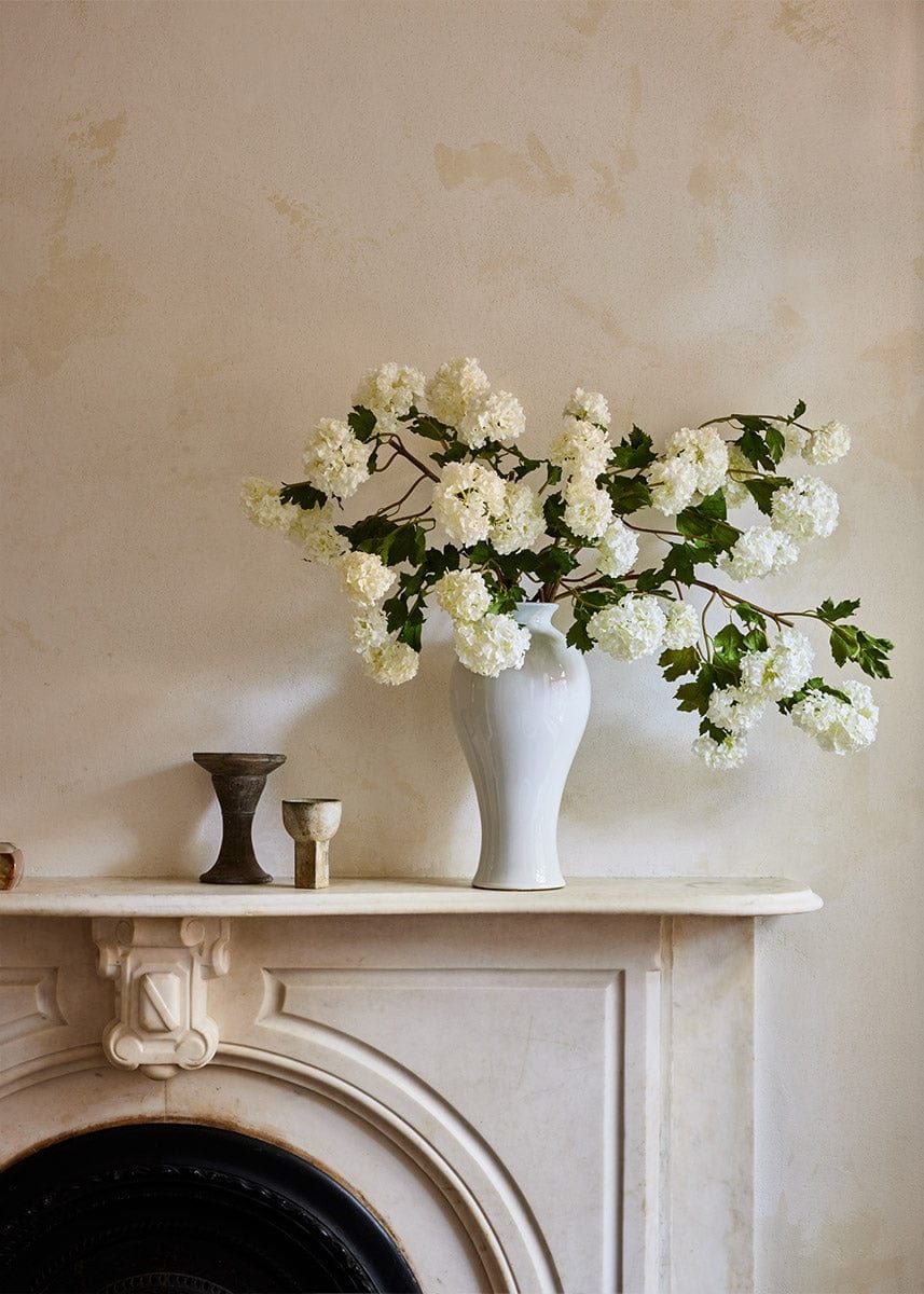 Snowball Flowers in White | Best Faux Botanicals at Afloral.com | Afloral