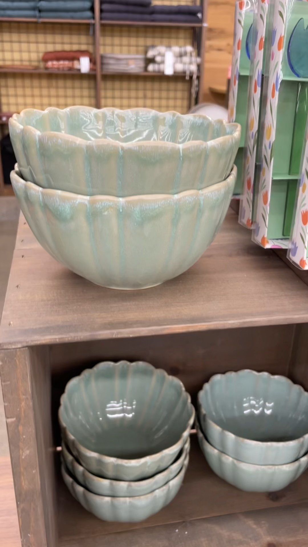 Another option for scalloped bowls and plates. These are a pretty mint color. It’s also available in another color. 

#LTKHome #LTKWatchNow #LTKFindsUnder50