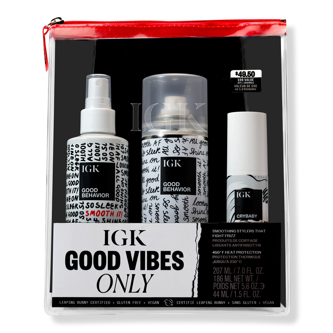 Good Vibes Only Smoothing Frizz Fighters Kit | Ulta