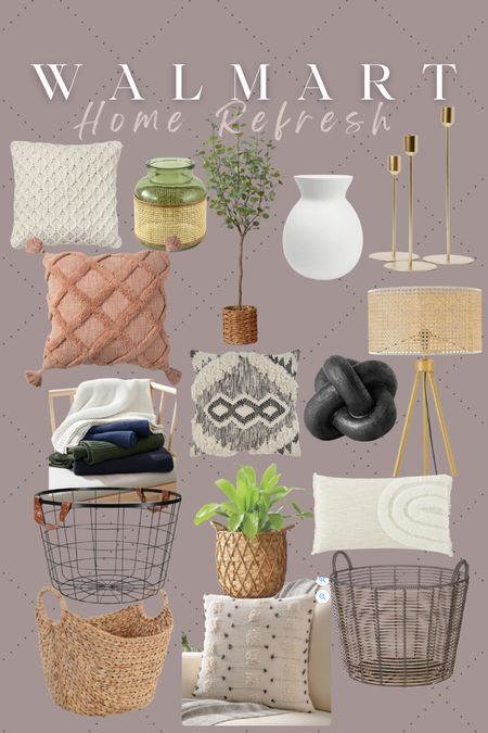 Refresh your home spaces with a few subtle changes!  Most of my home is Walmart decor. They have the prettiest home finds and they’re so affordable!  Definitely adding some of these to cart! #home 

#LTKfindsunder50 #LTKfindsunder100