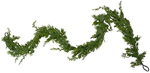 Northlight 6' Realistic Soft Cedar Artificial Christmas Garland - Unlit | Amazon (US)