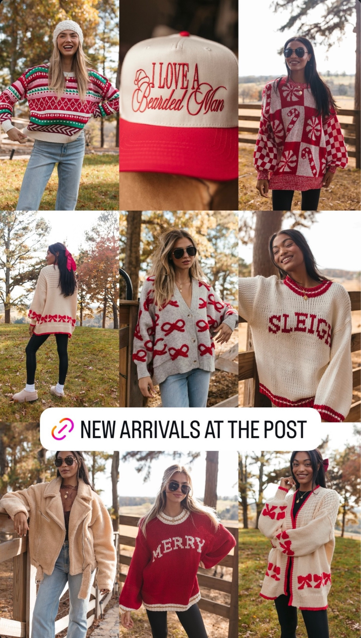 New Holiday Arrivals! Christmas sweater, holiday sweater, trucker hat, bow sweater @thepost #thepostpartner #LaidbackLuxeLife

For sizing reference I’m 5’10” and I wear size Small in The Post tops.

Use code KARMA20 for 20% off at checkout.

Hey Beautiful! Feel free to comment on this post if you have any questions! 🫶🏽

Follow me for more fashion finds, beauty faves, and lifestyle, home decor, sales and more! So glad you’re here!! XO, Karma

#LTKGiftGuide #LTKHoliday #LTKStyleTip