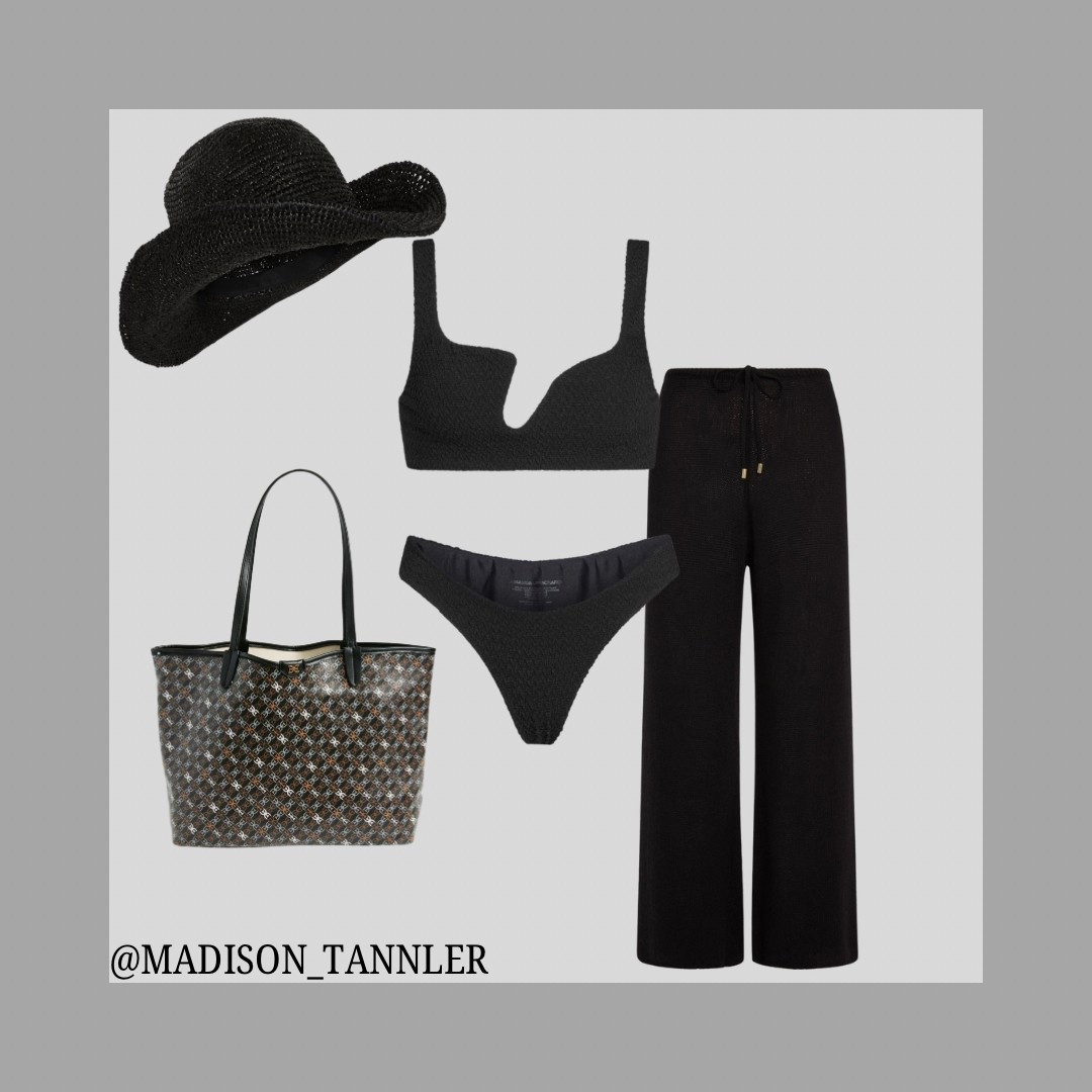 OBSESSED with Amanda Uprichards swim line!!! Always love a black bikini🕶️🖤

#LTKSeasonal #LTKStyleTip #LTKSwim