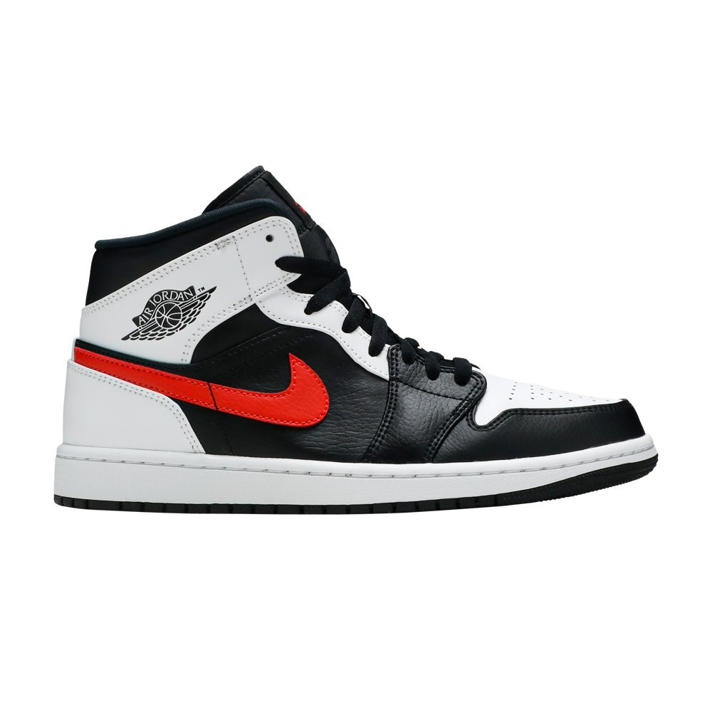 Air Jordan 1 Mid 'Chile Red' | White | Men's Size 12 | GOAT