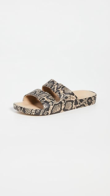 Moses Two Band Slides | Shopbop