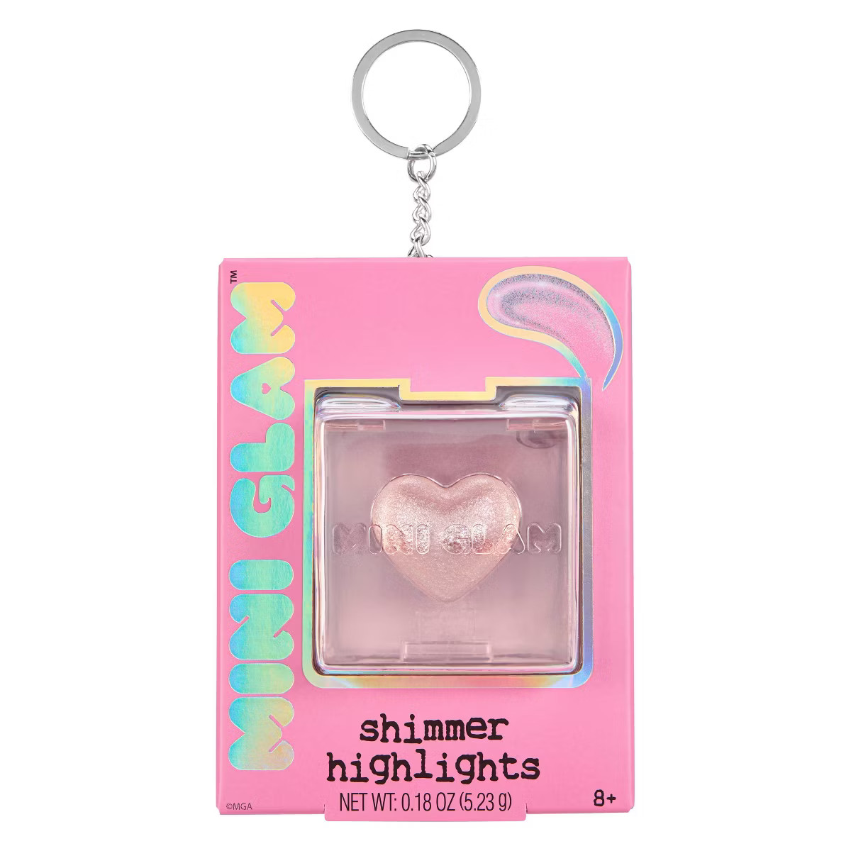 Mini Glam Cosmetics - Cube Shimmer Eye Cream Pink | Target