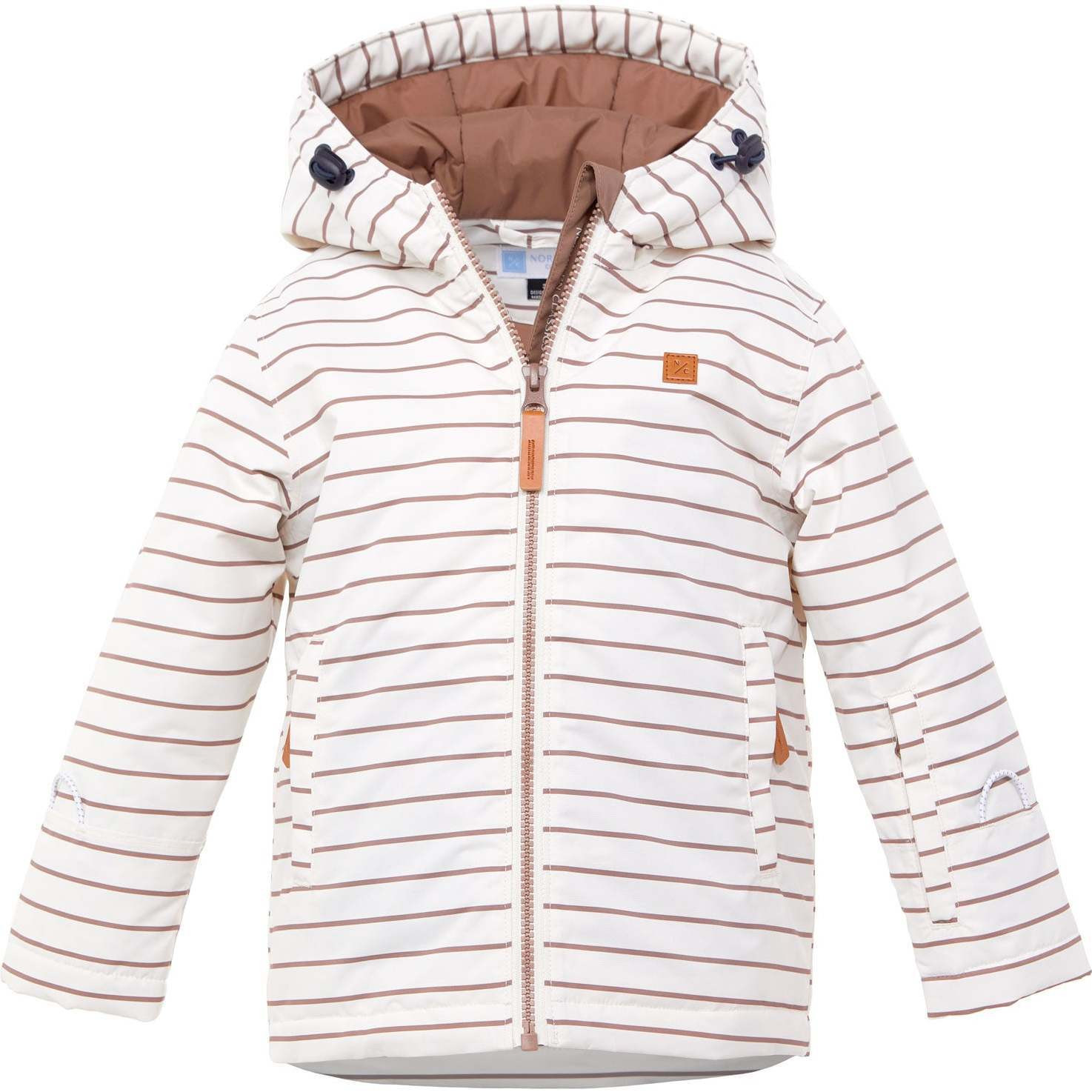 Winter Coat, Breton Stripe | Maisonette