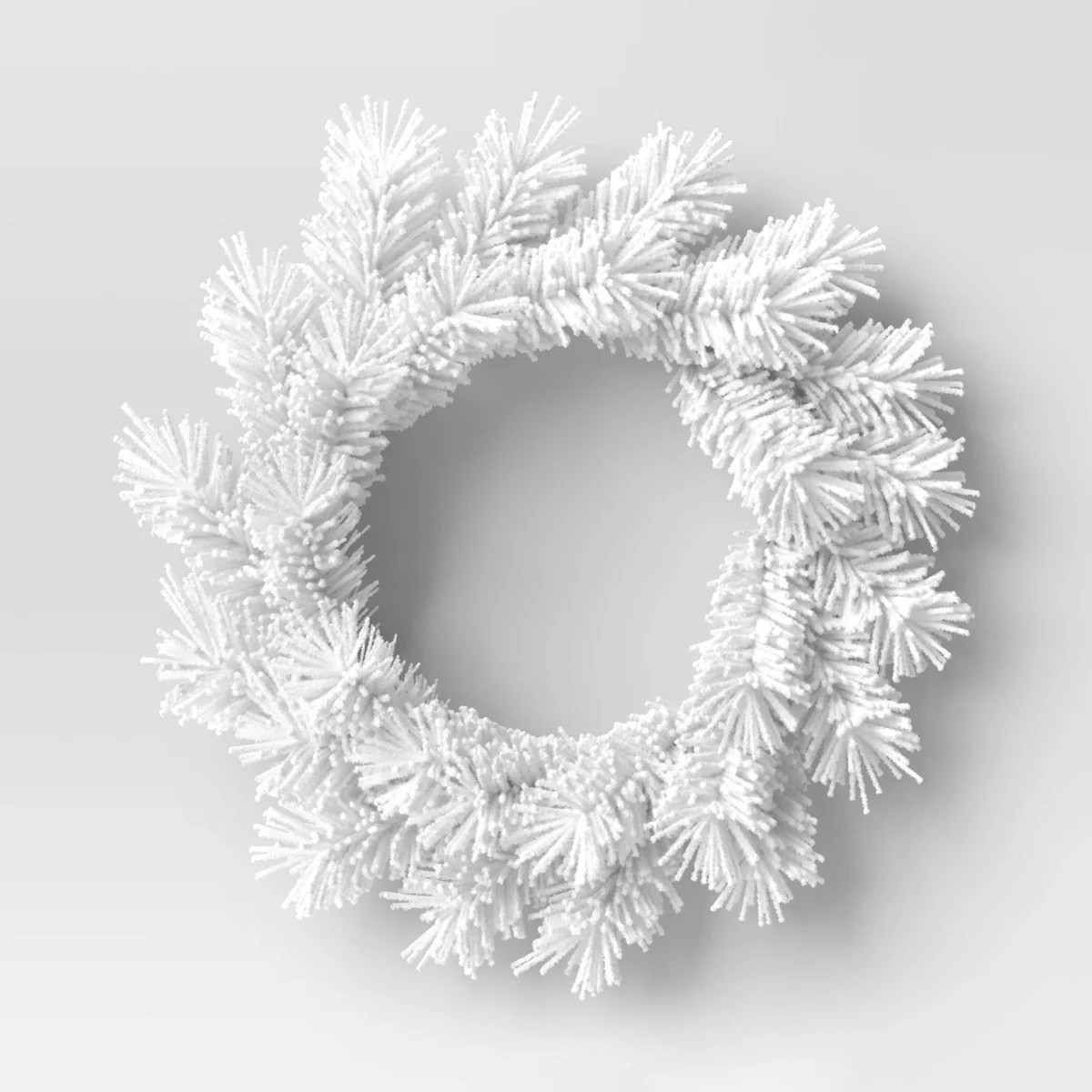 22" Flocked Pine Artificial Christmas Wreath - Wondershop™ | Target