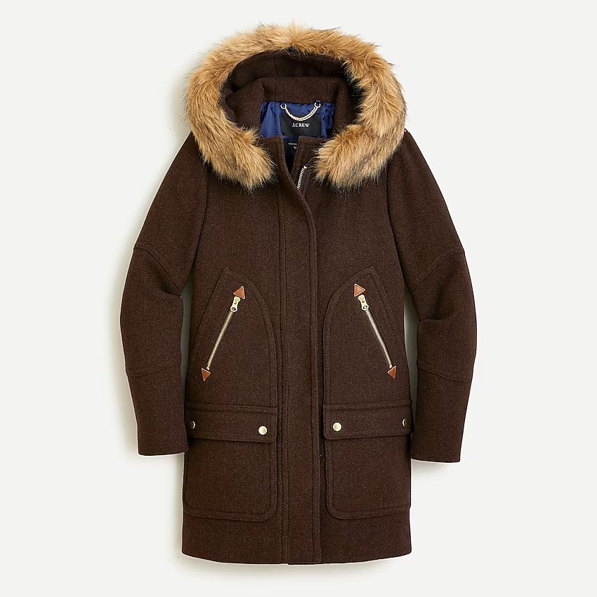 Chateau parka in Italian stadium-cloth wool | J.Crew US