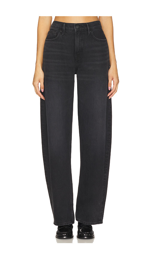 Good American Good Barrel Jeans in Black. Size 2. Also in 14, 16. | Revolve Clothing (Global)