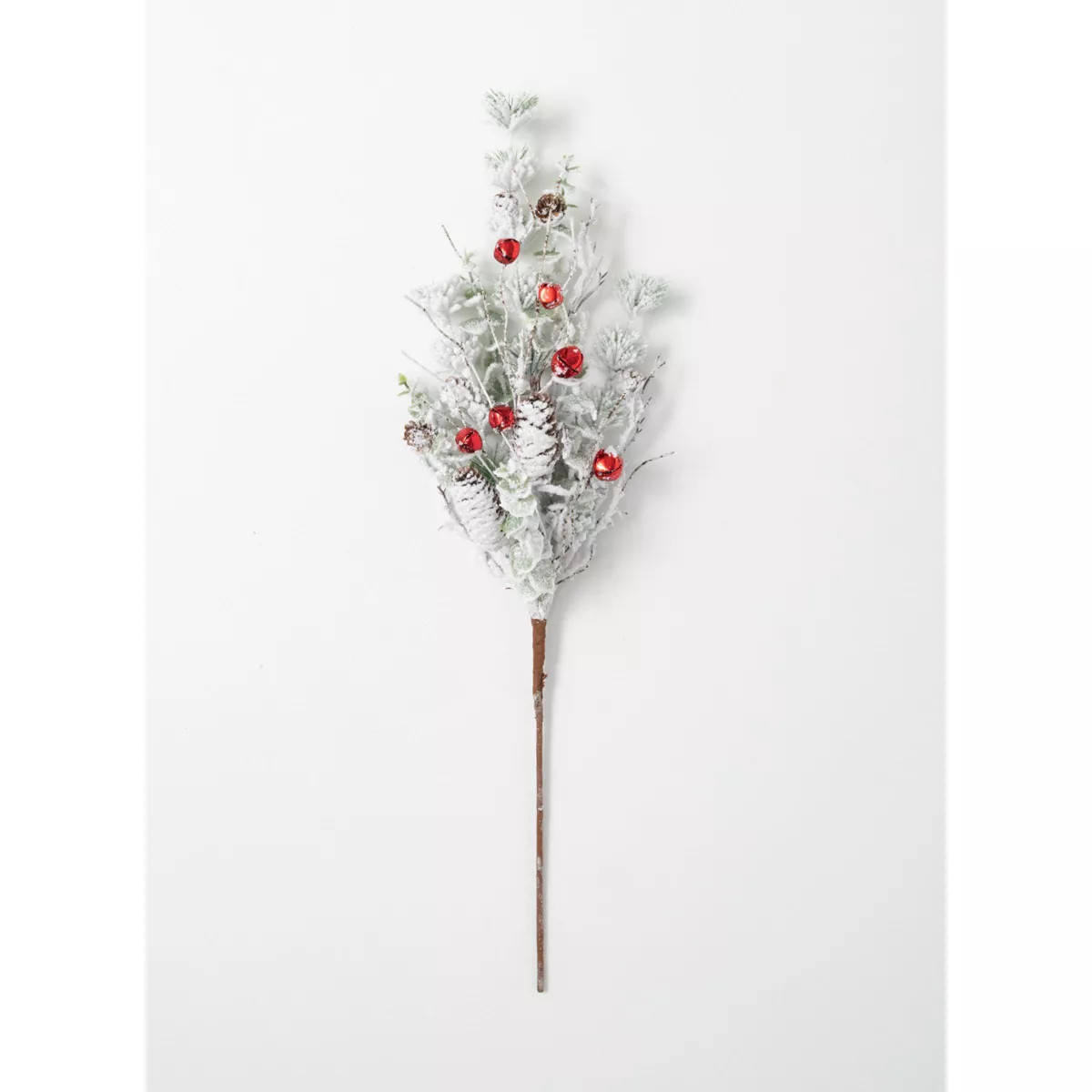 Sullivans Flocked Pine & Bell Artificial Stem 32"H Green | Target