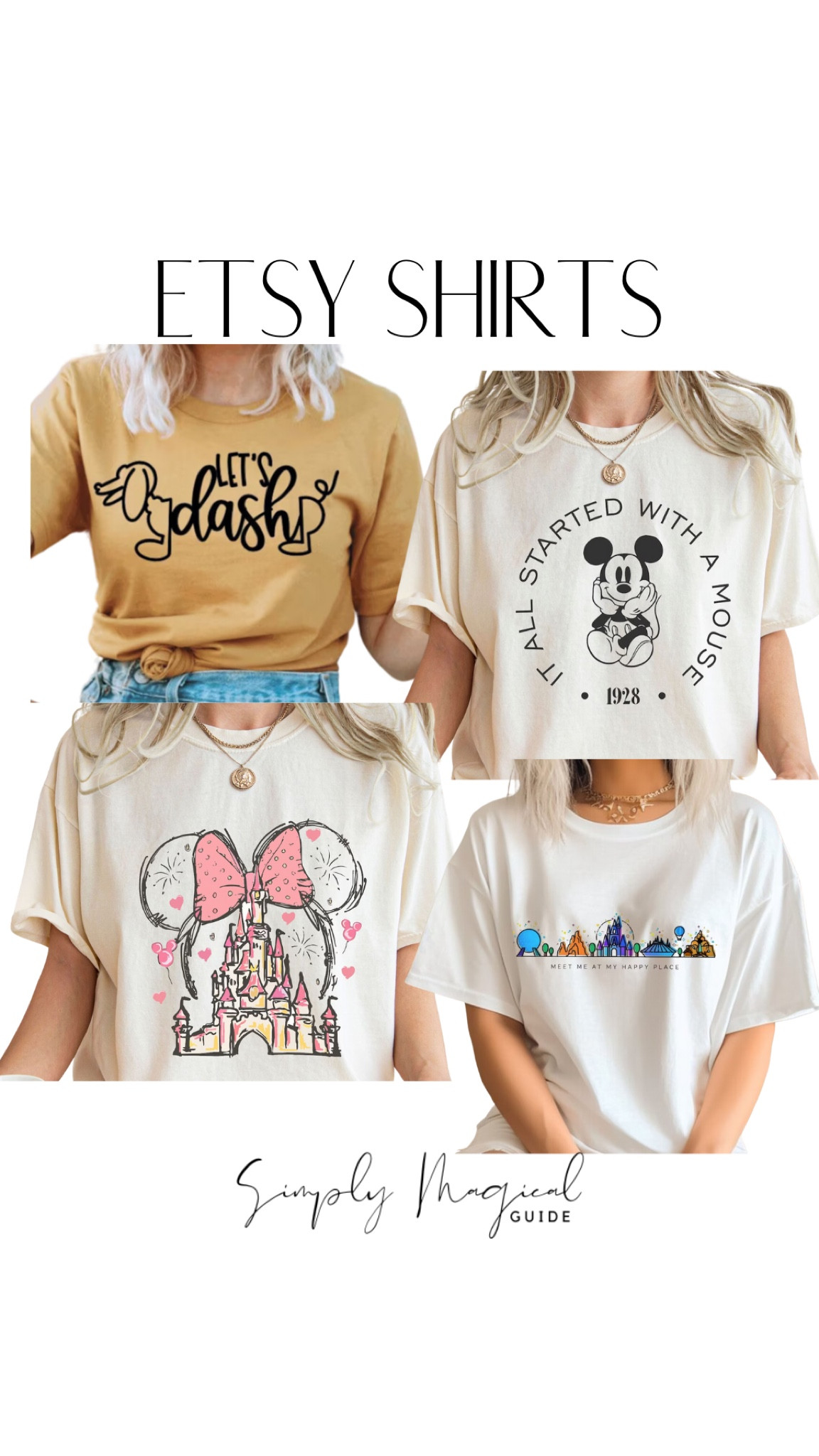 Loving these super cute Disney World shirts from Etsy for our upcoming trip!



#LTKfindsunder50 #LTKstyletip #LTKtravel