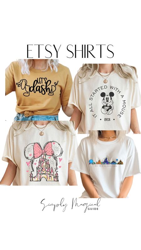 Loving these super cute Disney World shirts from Etsy for our upcoming trip!



#LTKfindsunder50 #LTKstyletip #LTKtravel